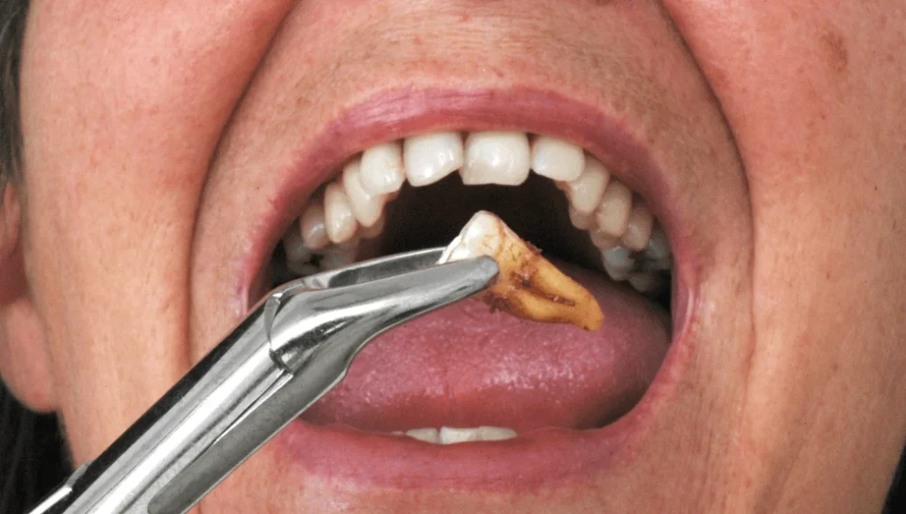 infected tooth extraction